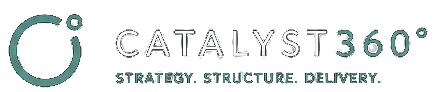 Catalyst360° — Strategy. Structure. Delivery.